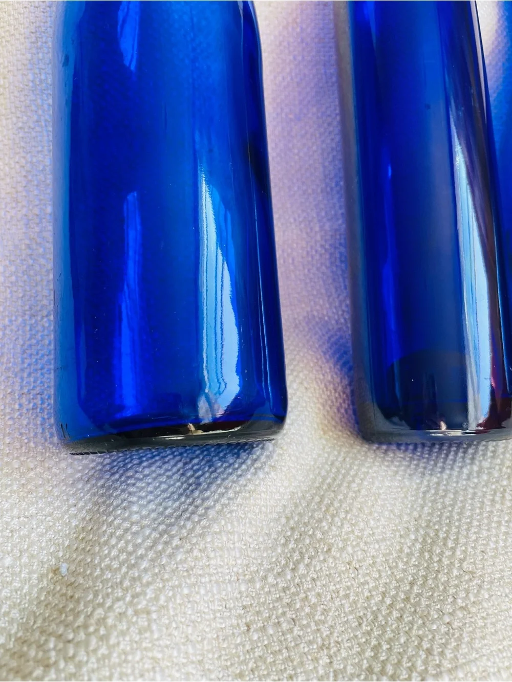 Vintage cobalt blue
